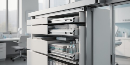 Comprar arquivo deslizante para clínica: preço e opções baratas