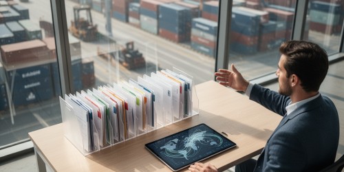 Como organizar documentos de logística sem travar a operação