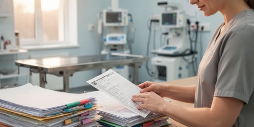 Arquivo em hospitais veterinários: como separar exames e históricos