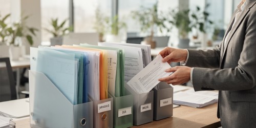Como organizar arquivos físicos para aumentar a produtividade da sua equipe