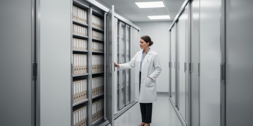 5 vantagens de usar armários deslizantes na gestão de prontuários médicos