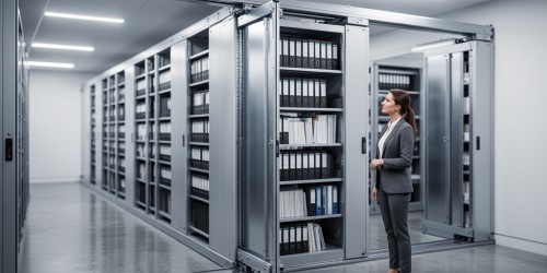 O que é instalação de arquivo deslizante e por que otimiza o espaço da sua empresa?