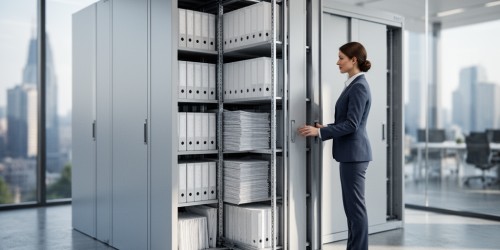 As principais vantagens do armário deslizante para documentos corporativos na organização