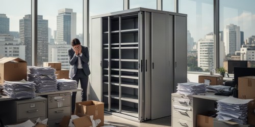 5 sinais de que seu escritório em São Paulo precisa de um sistema de arquivo deslizante