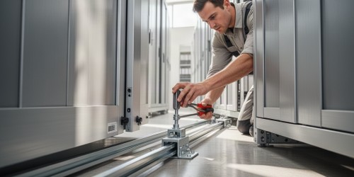Guia prático para instalar armário deslizante com segurança em arquivos e escritórios