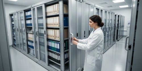 Como implementar arquivos deslizantes para otimizar o espaço em clínicas e hospitais