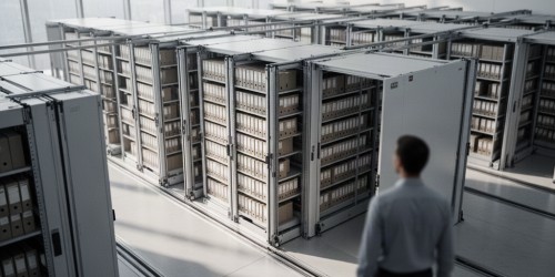 Como o arquivo deslizante ajuda a eliminar a desordem e aumentar a eficiência corporativa