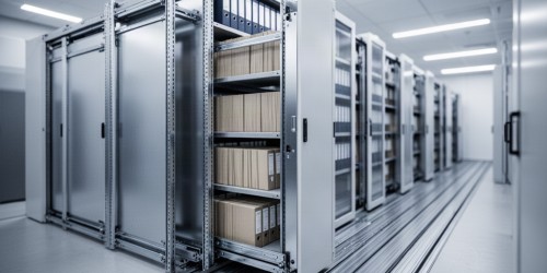 As principais vantagens do arquivo deslizante para a organização de documentos