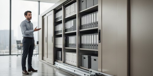 Arquivo deslizante para escritórios: como avaliar o custo-benefício antes de investir