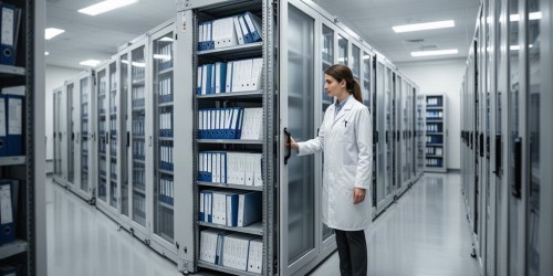 Como o uso de arquivo deslizante transforma a organização em clínicas e hospitais