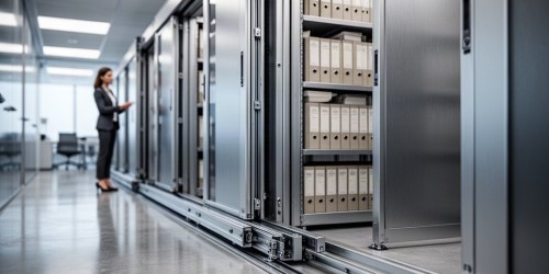 O que é o arquivo deslizante e como ele otimiza a gestão de documentos corporativos