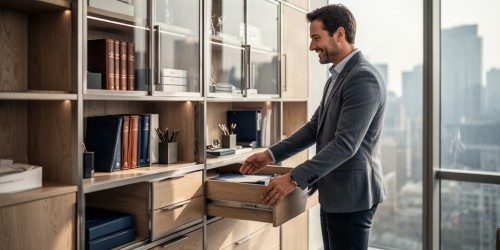 O que são soluções inteligentes para armazenamento e como elas otimizam seu escritório