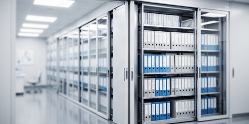 5 motivos para substituir estantes convencionais por arquivos deslizantes na sua clínica