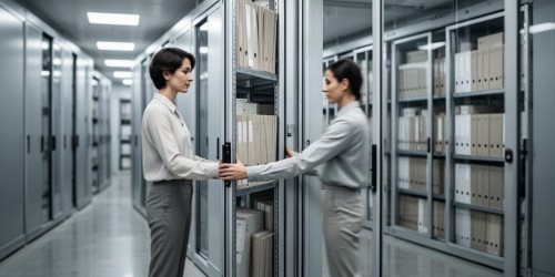 Guia completo: como organizar documentos com segurança usando arquivos deslizantes