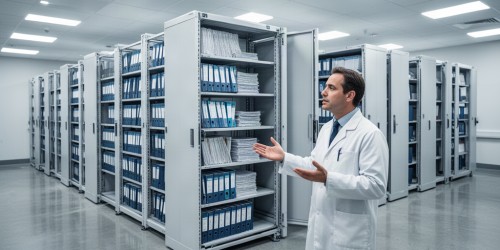 Como escolher o melhor arquivo deslizante para reduzir custos de armazenamento hospitalar