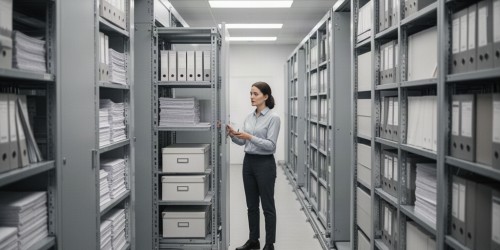 Como implementar arquivos deslizantes para organizar documentos na empresa