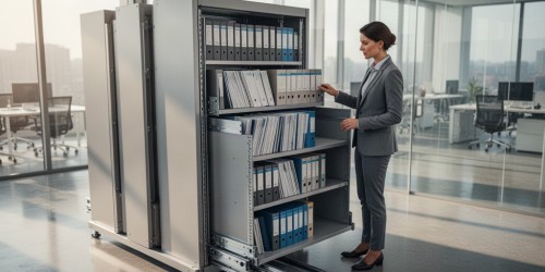 Guia prático para instalar arquivo deslizante e maximizar a área útil da sua empresa