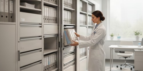 Guia prático para implementar sistemas de arquivos deslizantes em consultórios médicos
