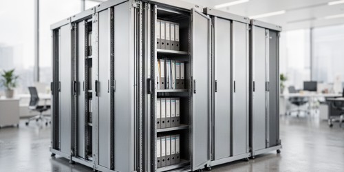 Por que investir na instalação de arquivo móvel para otimizar espaços corporativos?