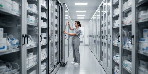 Como o armário deslizante para clínicas ajuda a reduzir custos com armazenamento
