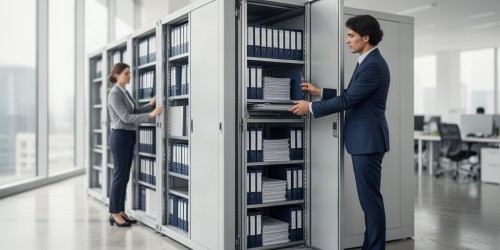 Arquivo deslizante com acesso prático: qual o investimento ideal para seu negócio?