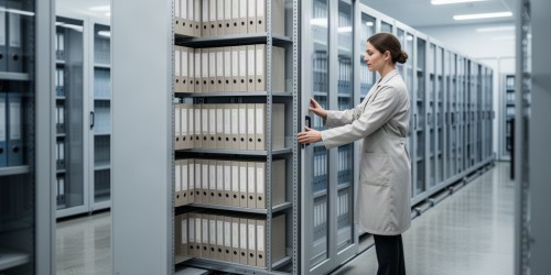 Como organizar prontuários médicos usando sistemas de arquivos deslizantes
