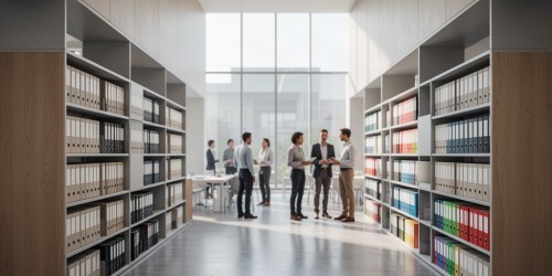 Como otimizar espaço em ambientes institucionais com organização inteligente