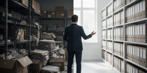 Como a consultoria para organização de arquivos elimina a desordem em instituições