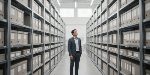 5 vantagens das soluções para otimizar espaço corporativo em arquivos e estoques