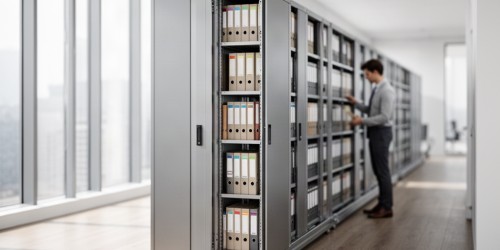 Como organizar documentos e otimizar a produtividade com sistemas de arquivo deslizante