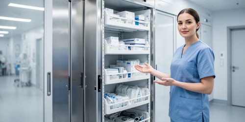 5 vantagens estratégicas de usar sistemas de armazenamento deslizante em clínicas