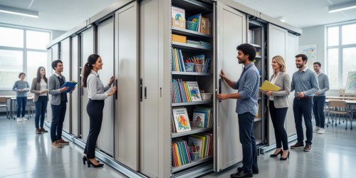 Armário deslizante para escolas: como investir no melhor custo-benefício