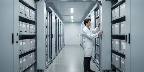 Como organizar documentos hospitalares e corporativos usando arquivos deslizantes