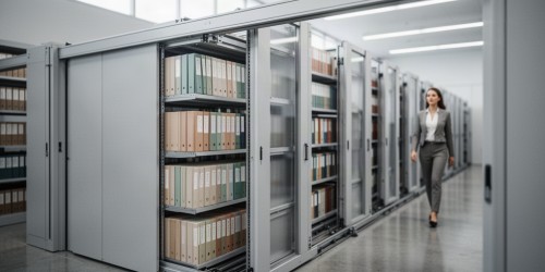 5 vantagens do arquivo deslizante para a organização de arquivos em repartições públicas