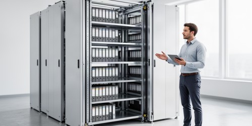 Como planejar a instalação de arquivos deslizantes em ambientes corporativos e clínicos