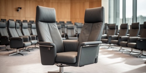 Como escolher poltronas para o projeto de um plenário
