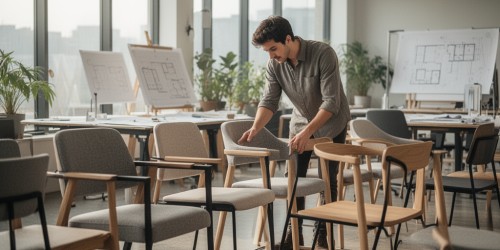 Comprar cadeiras para projeto de arquiteto: preço e opções baratas