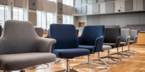 Comprar poltronas para plenário: preço, opções baratas e cuidados