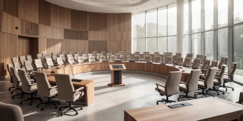 Como projetar um auditório para um conselho regional: layout, conforto e fluxo