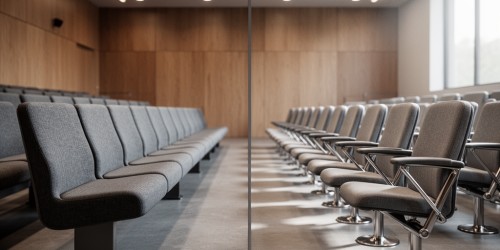Longarina ou cadeira individual para auditório: qual escolher?