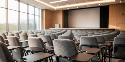 Quais cadeiras escolher para um auditório em um curso profissionalizante