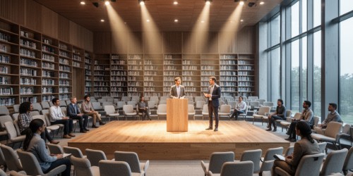 O que é um auditório para uma biblioteca: usos, estrutura e cuidados
