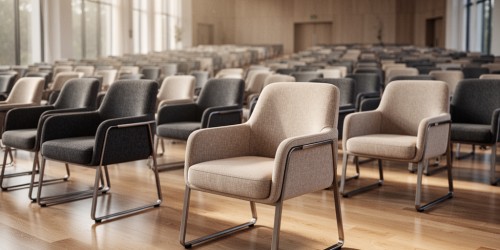 Quais cadeiras escolher para um auditório em uma igreja