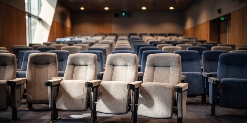 Comprar poltronas para auditório: preço, opções baratas e cuidados