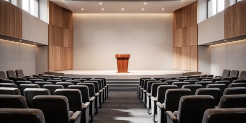 O que é um auditório para um fórum: usos, estrutura e cuidados