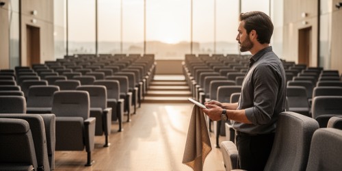 Como escolher móveis para auditório em um projeto funcional