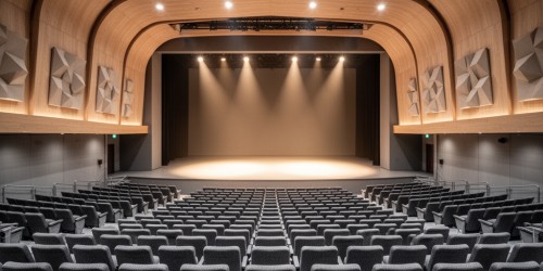 Como melhorar acústica e visibilidade em um auditório para uma prefeitura