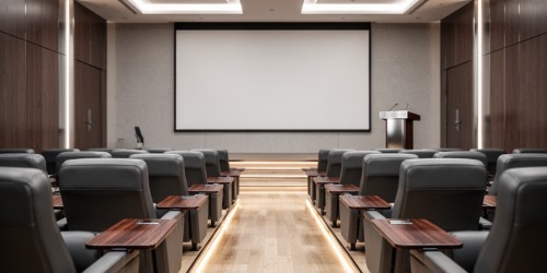 O que considerar em auditórios de bancos