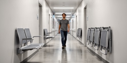 Como assentos rebatíveis melhoram corredores estreitos