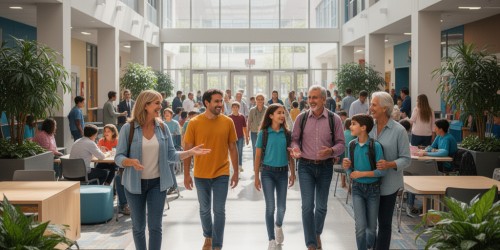 Como melhorar circulação em eventos com pais e alunos